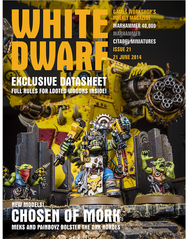 Games Workshop White Dwarf Magazine