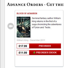 Advance order Blood of Aenarion