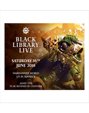 Black library Live Ticket
